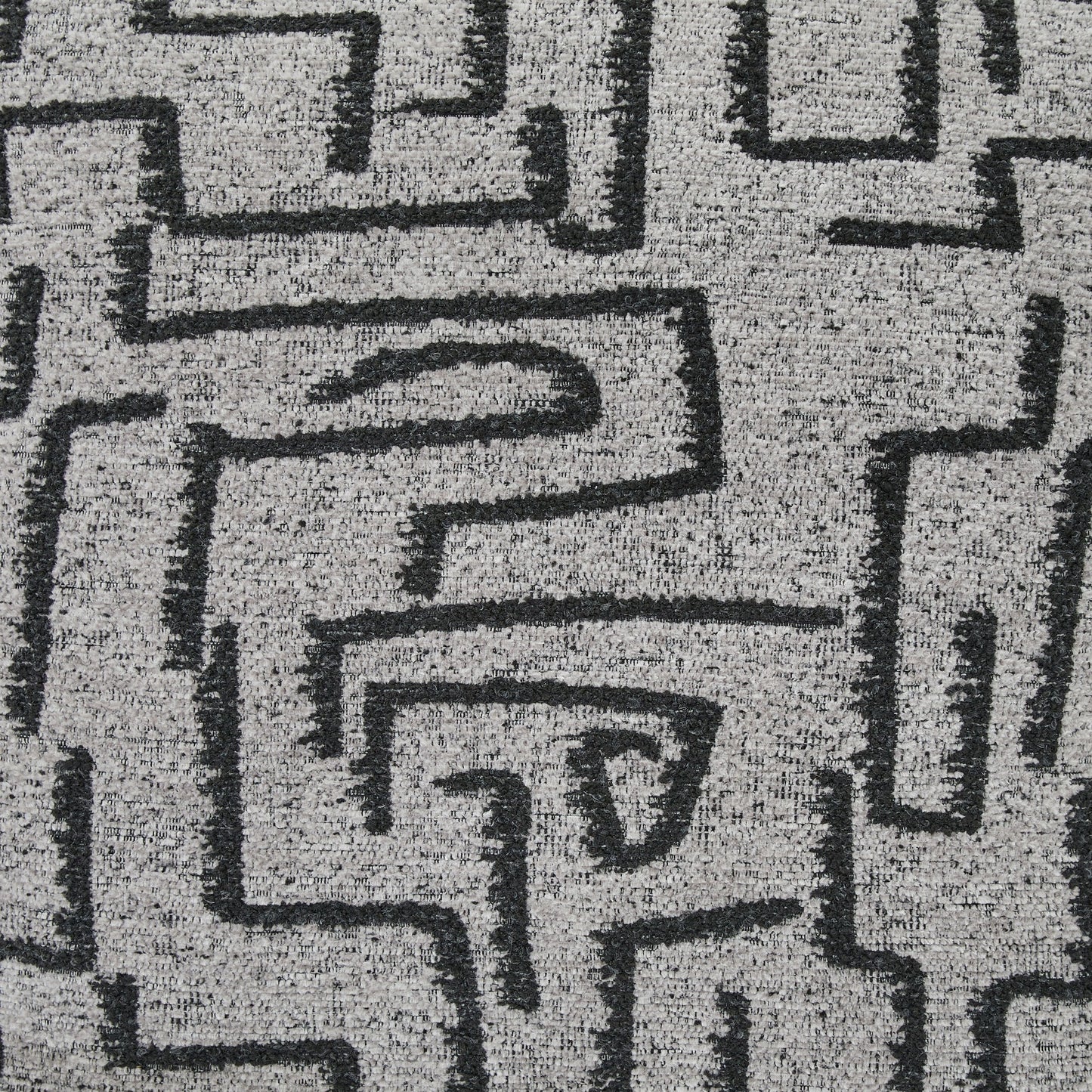 Brixley Pier - Oversized Swivel Accent Chair - Faux Leather / Fabric - Graphite