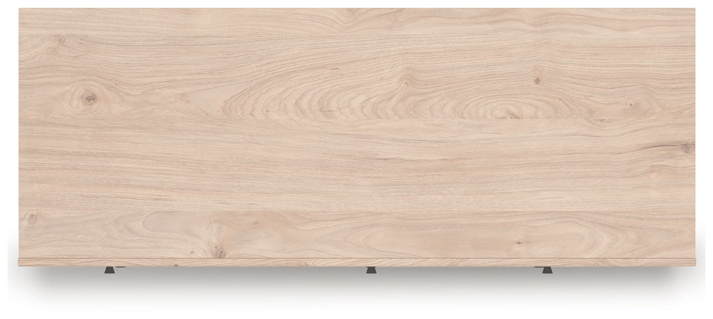 Arloster - Tan - Six Drawer Dresser