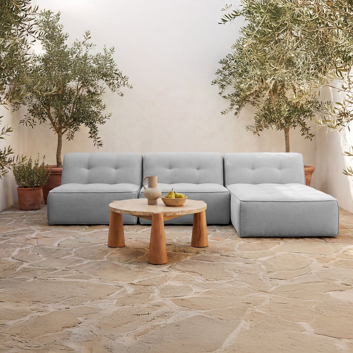 Pax - Outdoor Coffee Table - Natural