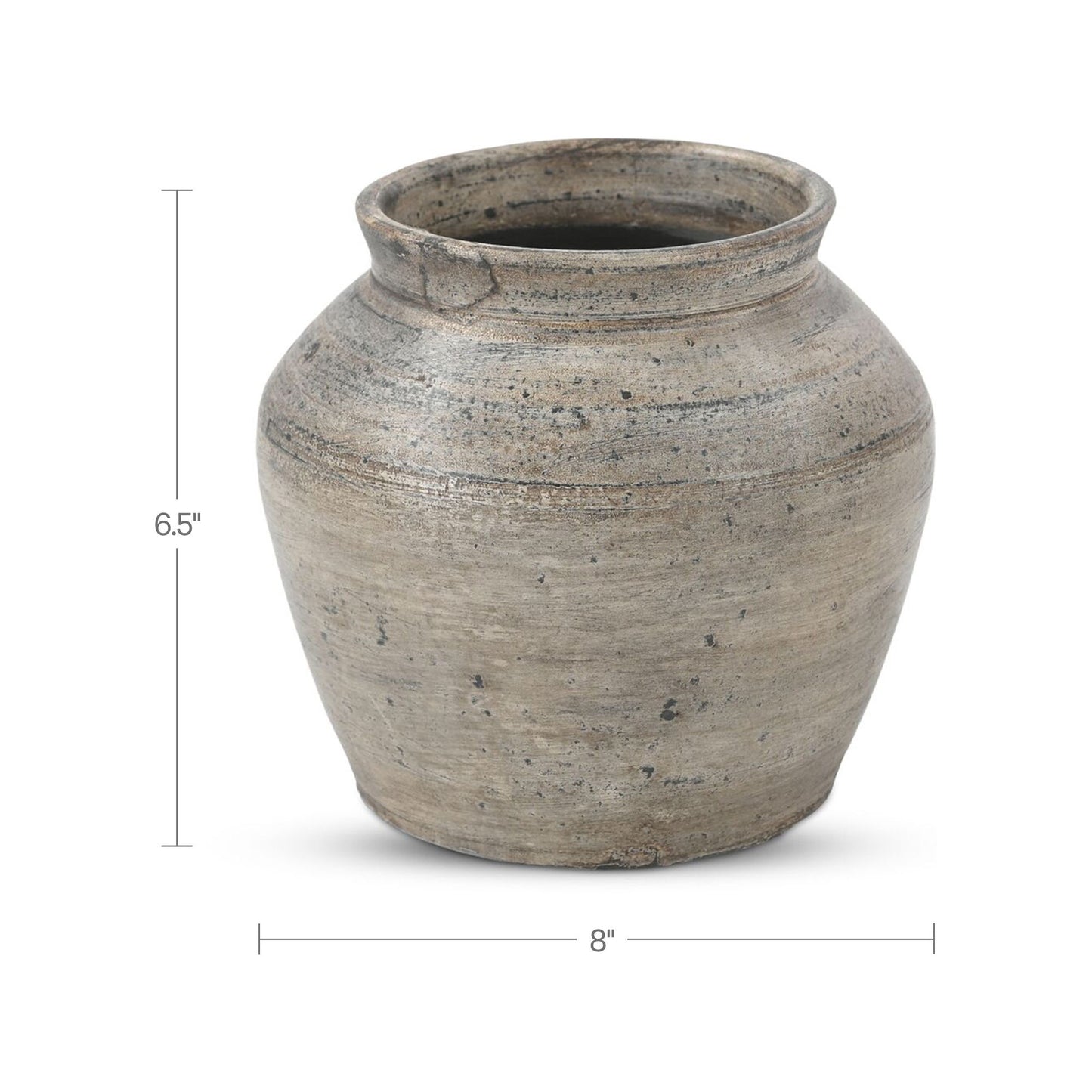 Trevi - Clay Pot - Brown