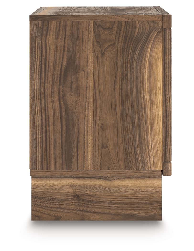 Chirason - Brown - Two Drawer Night Stand
