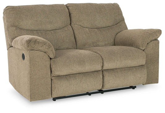Alphons - Reclining Loveseat - Fabric - Briar