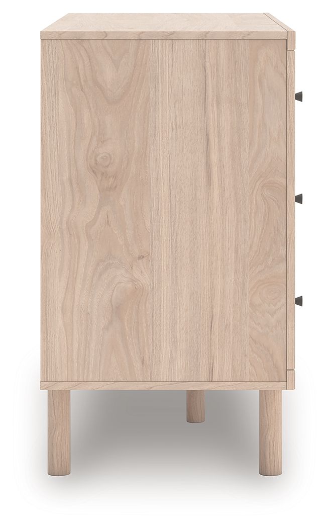 Arloster - Tan - Six Drawer Dresser