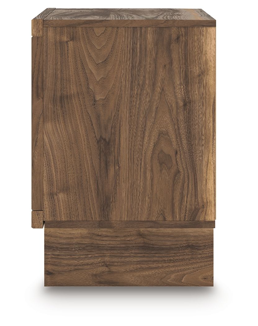 Chirason - Brown - Two Drawer Night Stand