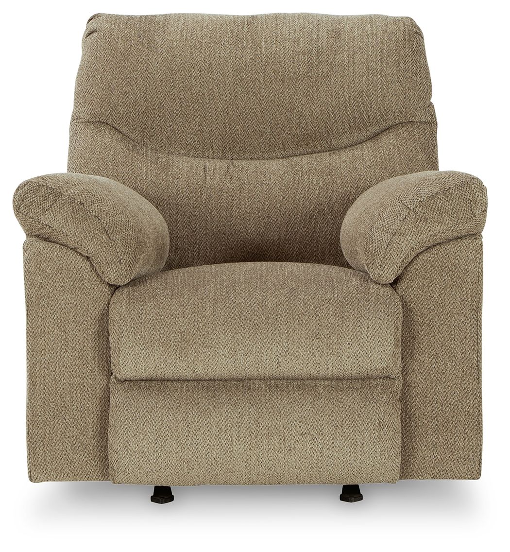 Alphons - Rocker Recliner - Fabric - Briar