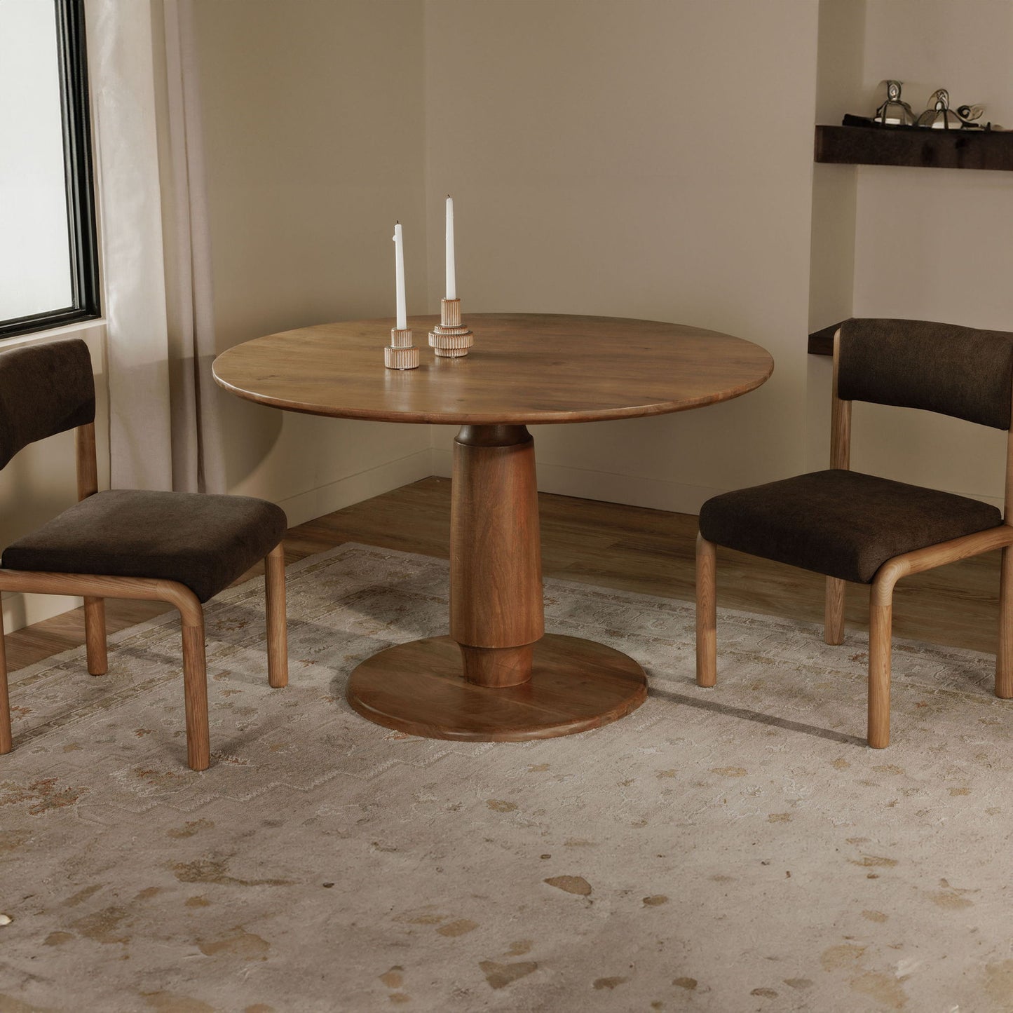 Clark - Dining Table - Brown