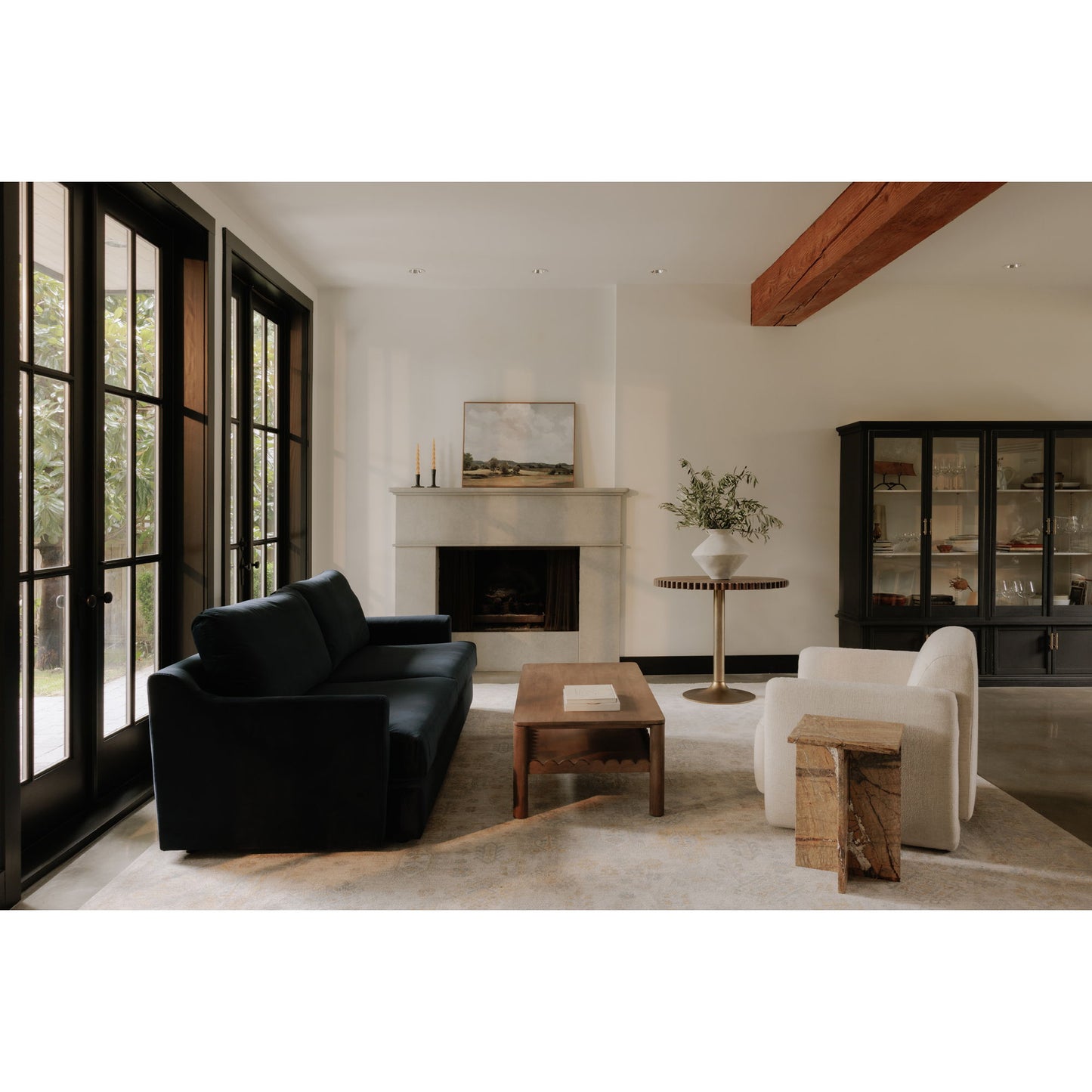 Nomi - Cafe Table - Dark Brown
