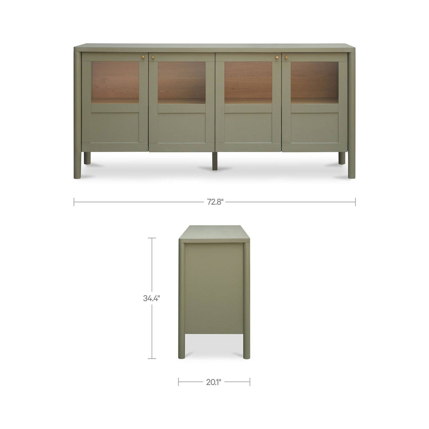 Hannah - Sideboard - Green