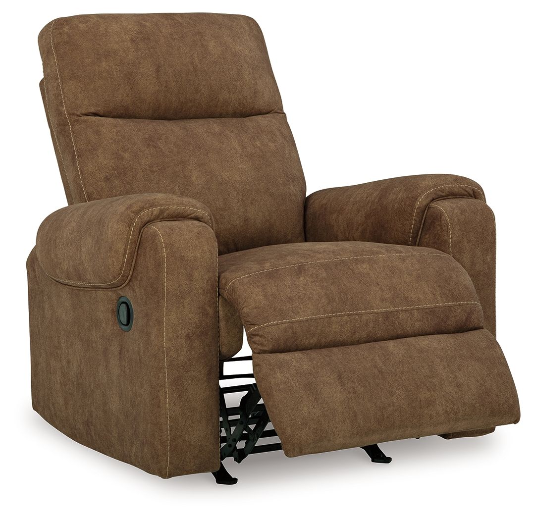 Edenwold - Rocker Recliner - Faux Leather - Brindle