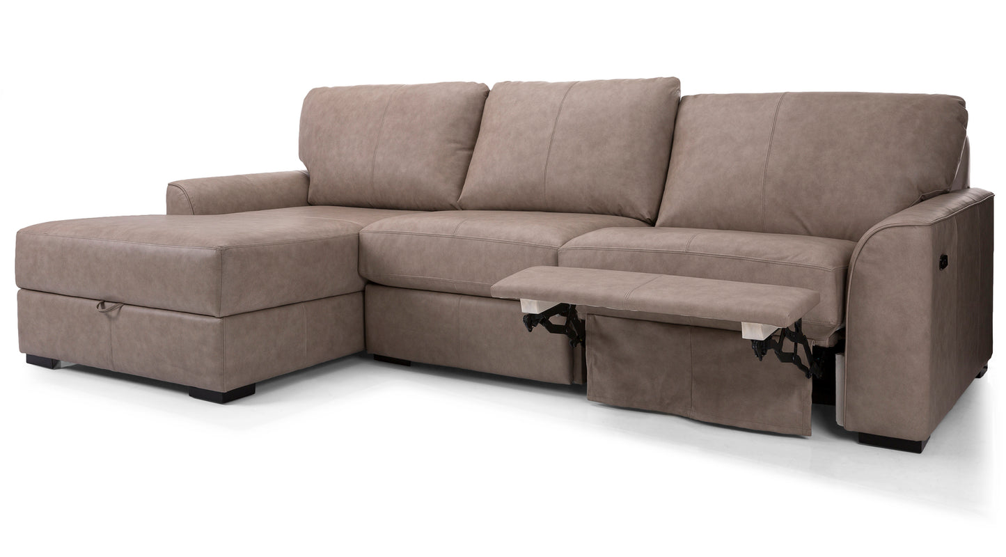 π¨π¦ Decor-Rest Furniture 3786 Leather Customizable Sectional Collection