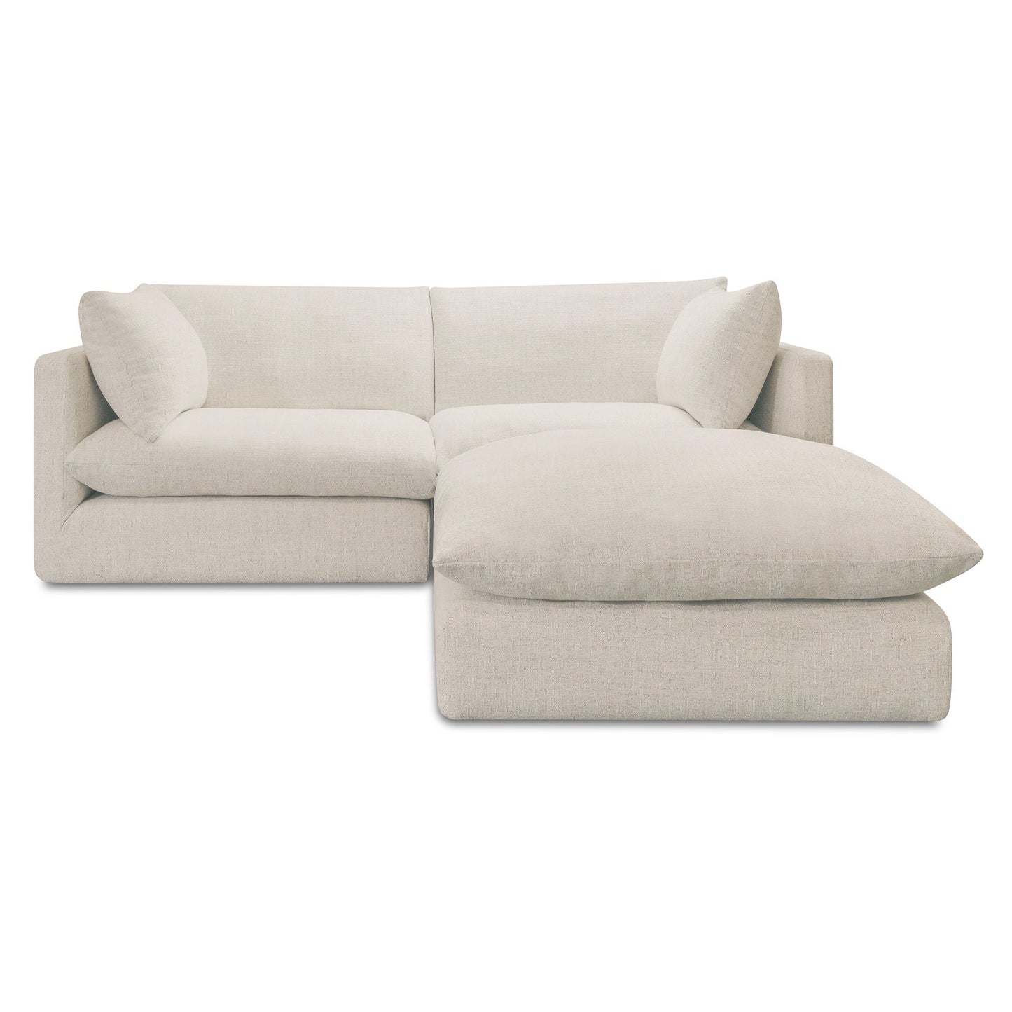 Townes - Nook Modular Sectional - Flecked Ecru