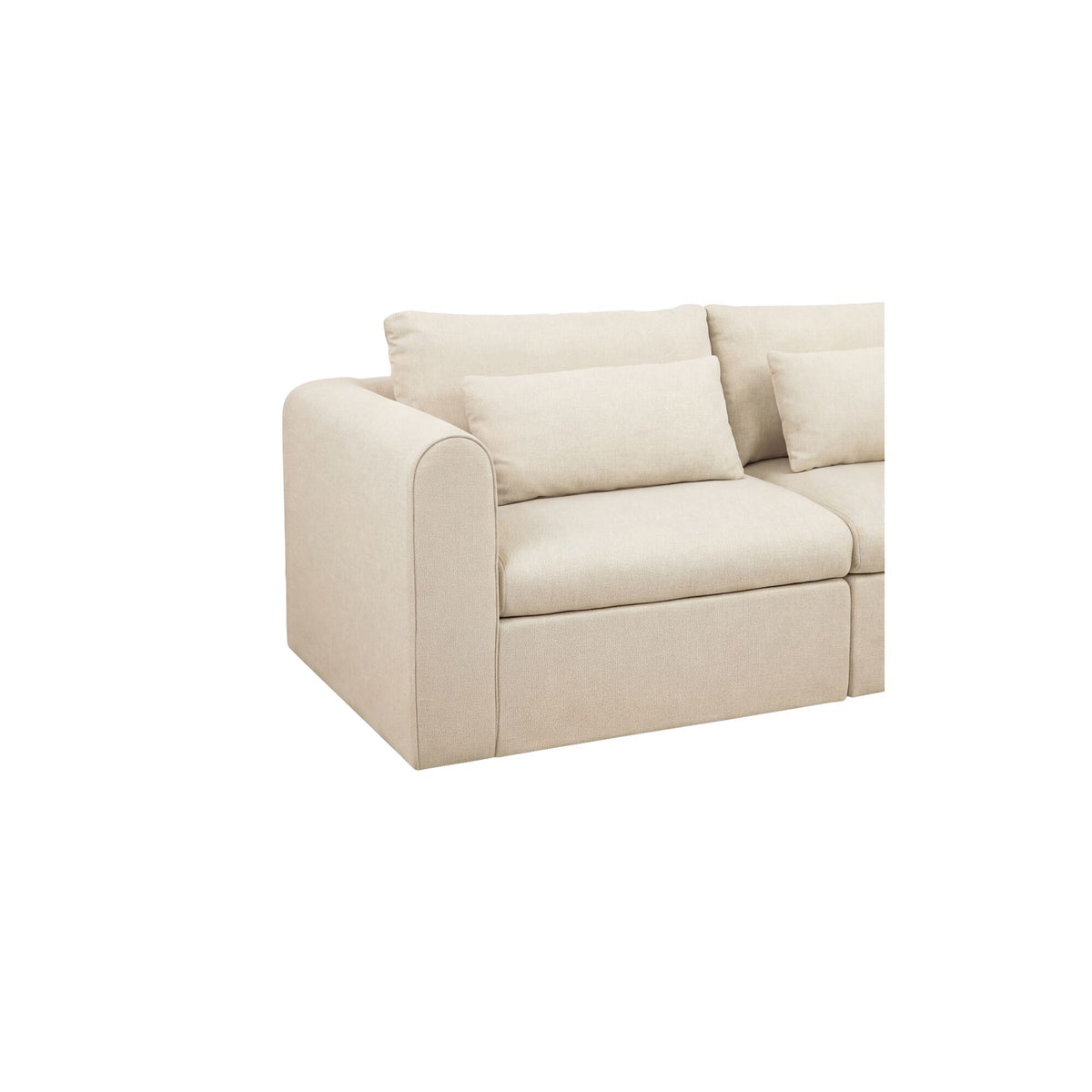 Swift - Classic L Modular Sectional - Light Beige