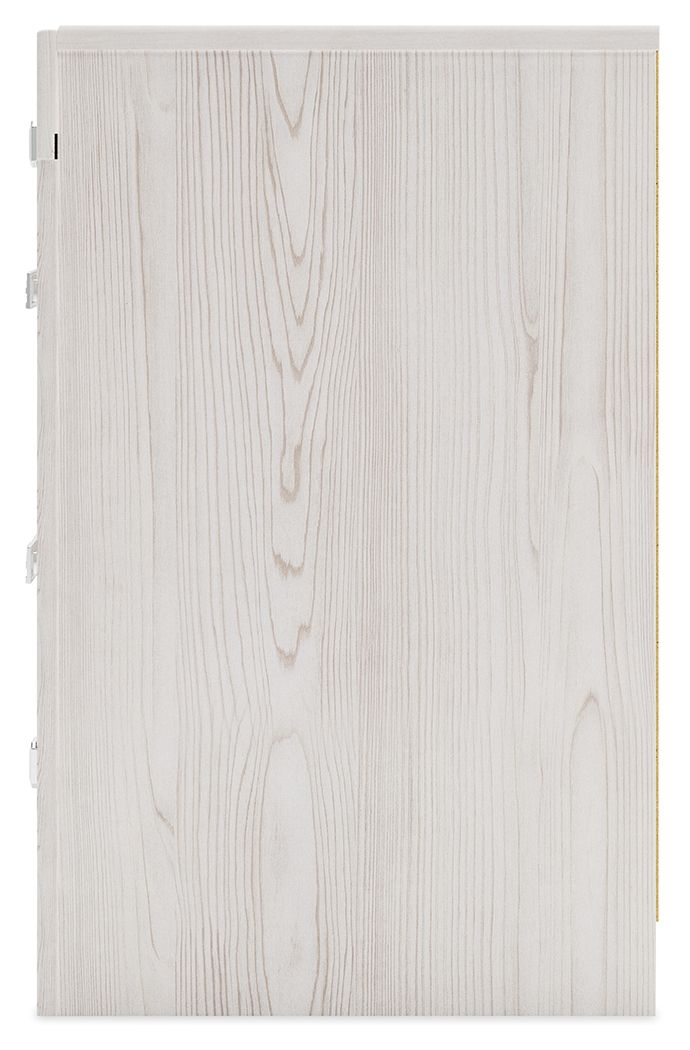 Altyra - White - Two Drawer Night Stand