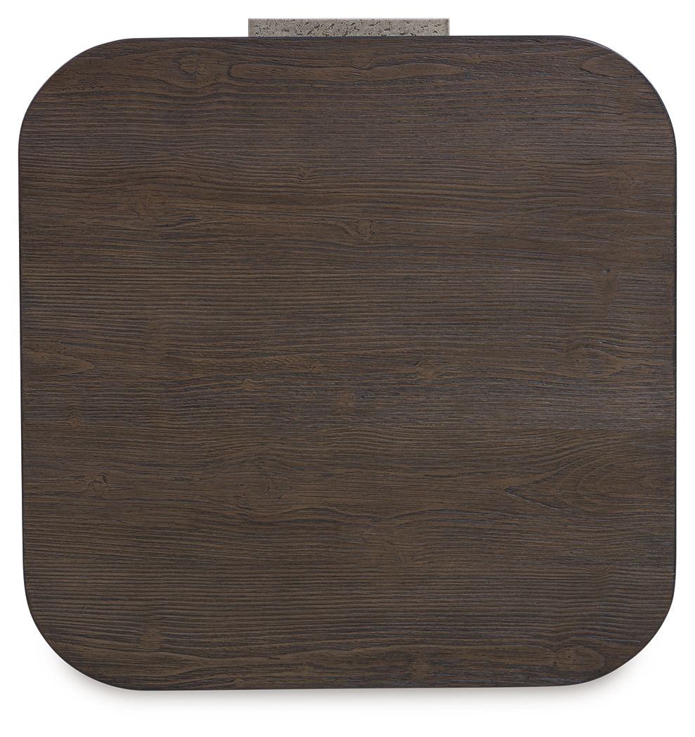 Neo - Rich Brown - Square End Table