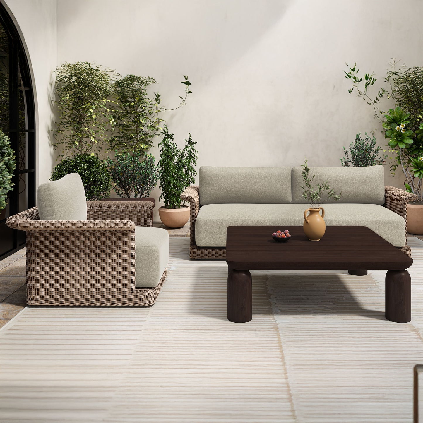 Barclay - Side Table - Dark Brown