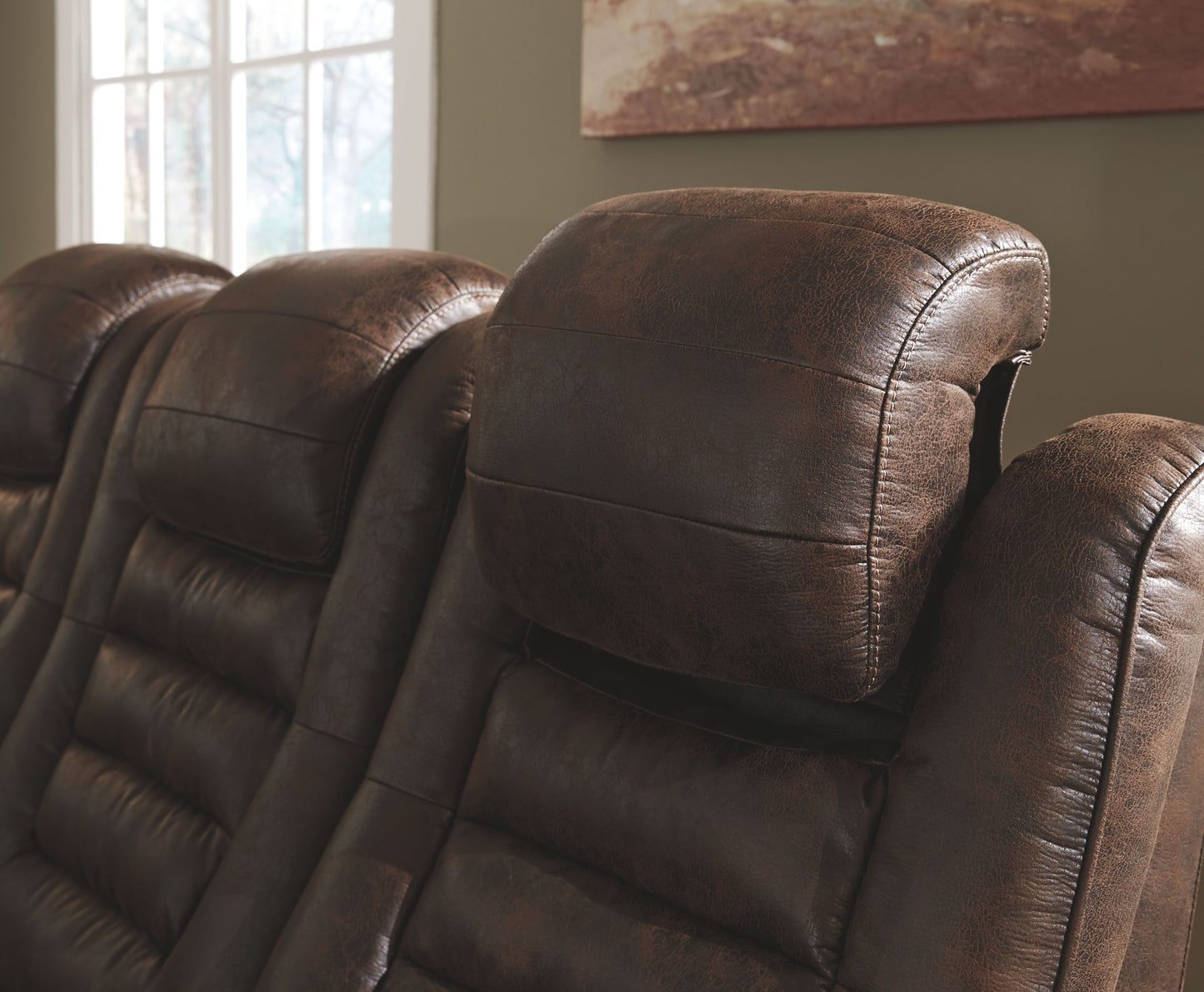 Game - Bark - PWR REC Loveseat/Con/Adj HDRST