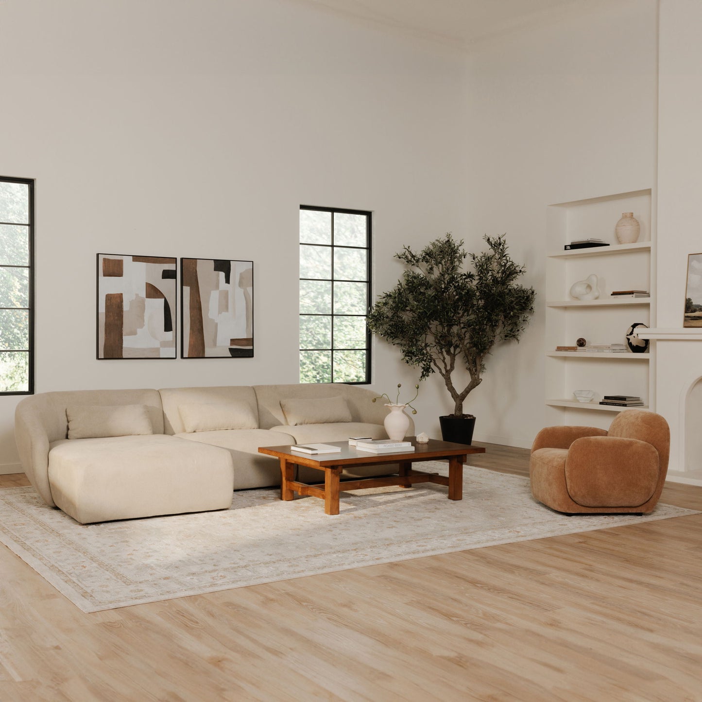 Hazel - Lounge Chair - Copper