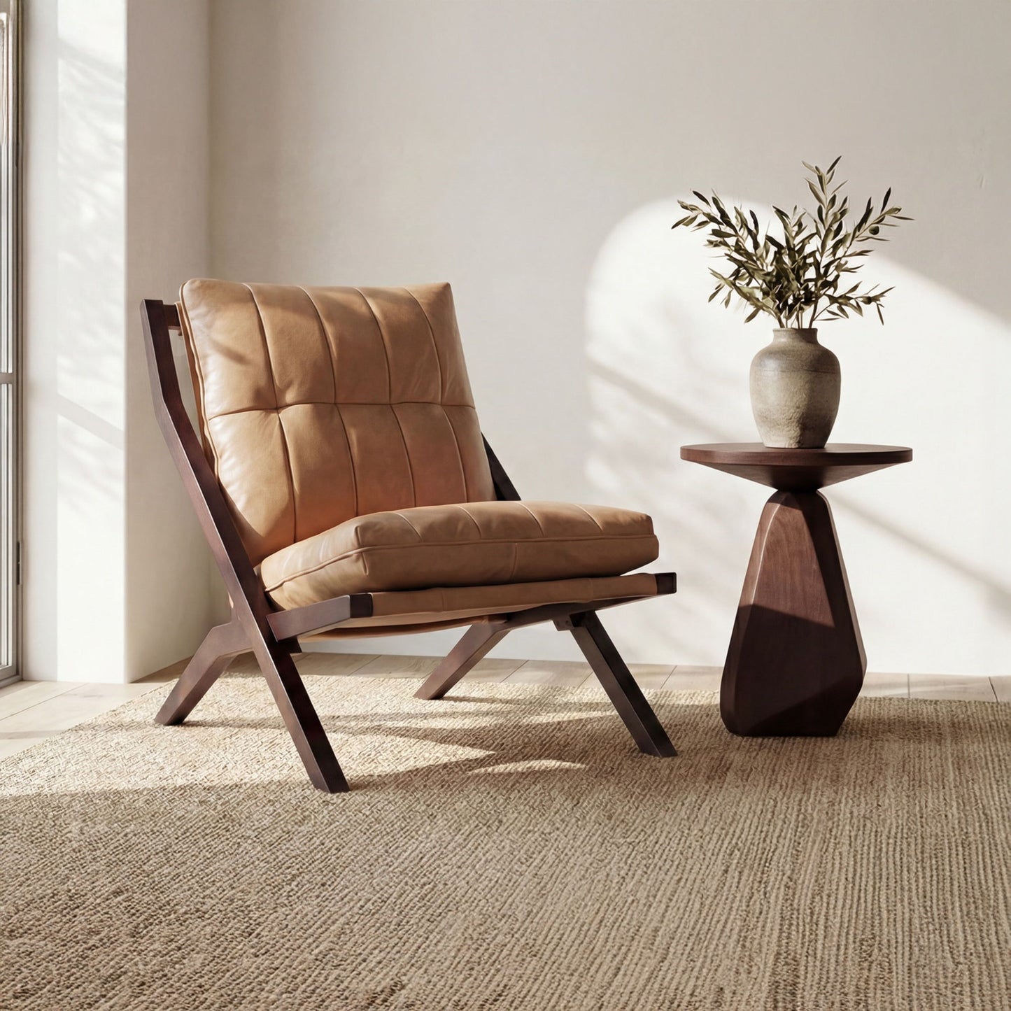 Harley - Side Table - Dark Brown