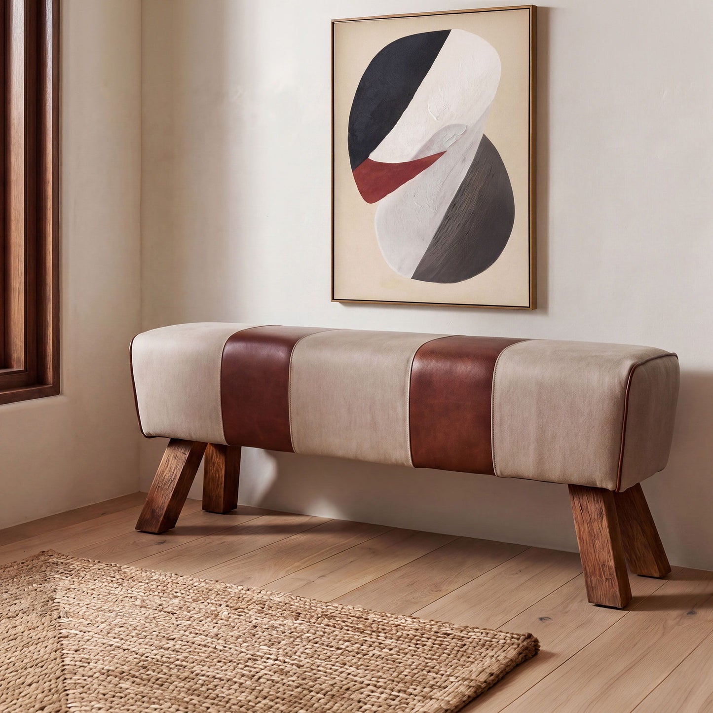 Pommel - Bench - Dark Brown