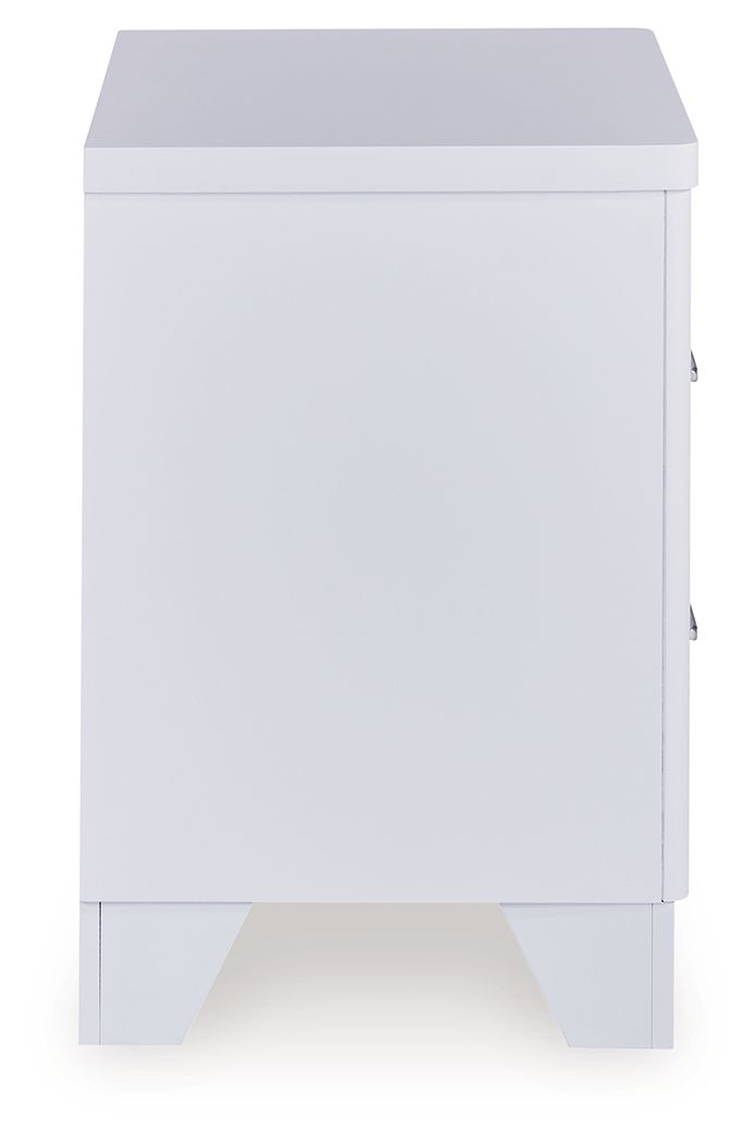 Jarlee - White - Two Drawer Night Stand