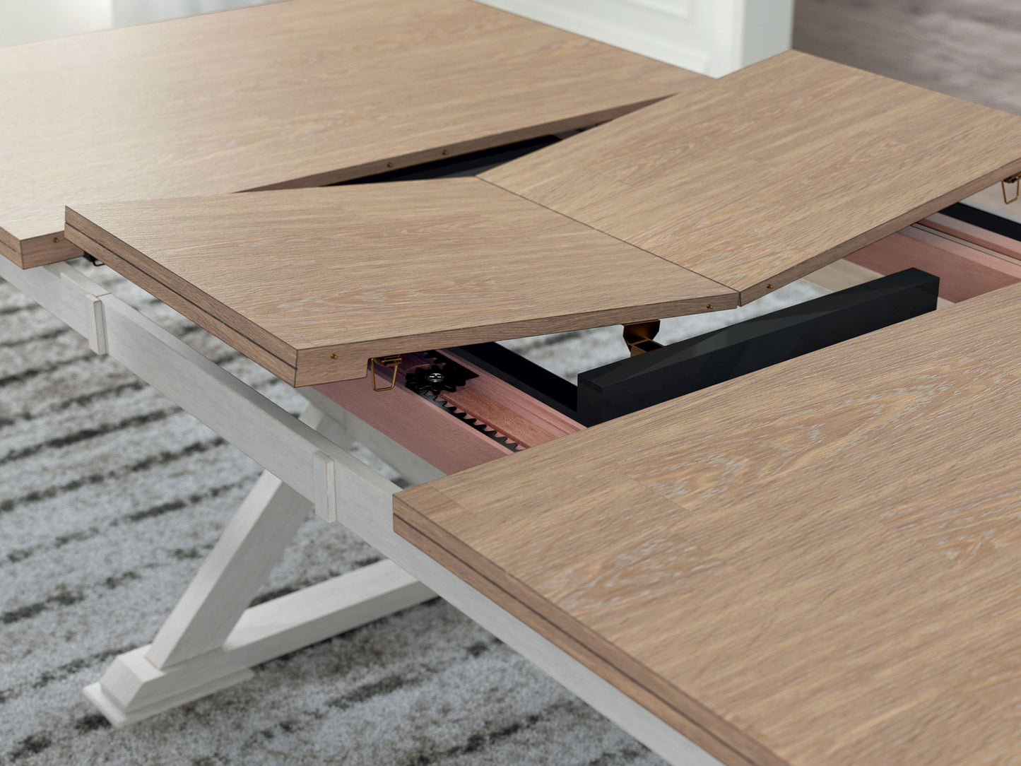 Purlaney - Rectangular Dining Table