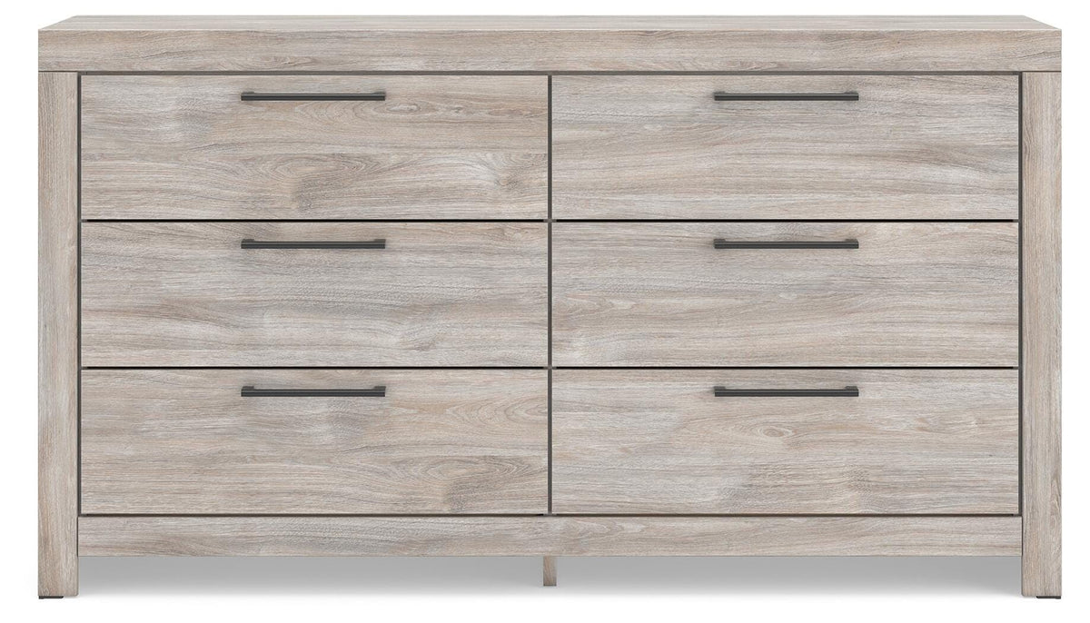Broachmyn - Six Drawer Dresser - Gray - Wood