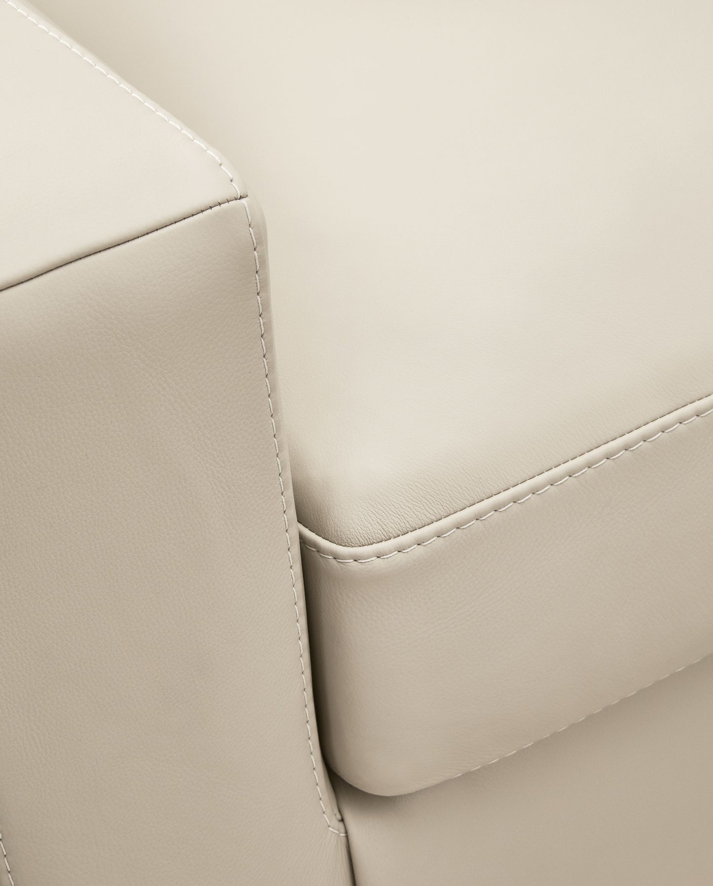 Treasure Trove - Loveseat - Leather Match - Almond