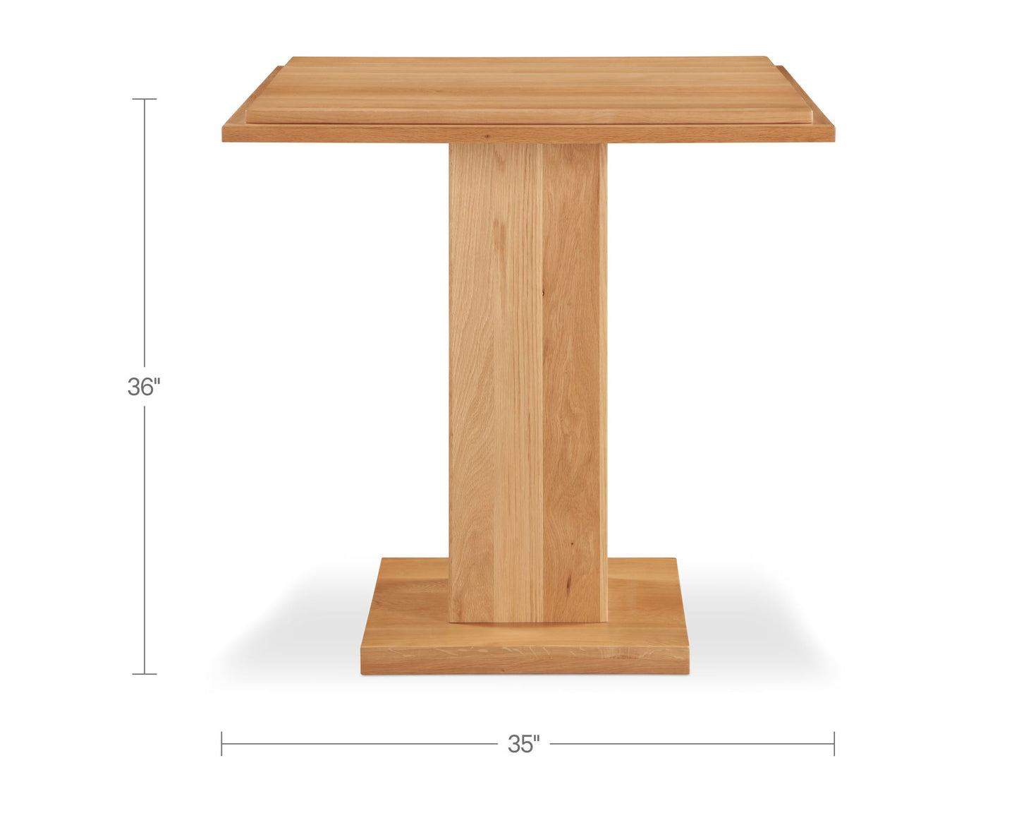 May - Counter Table - Natural Oak