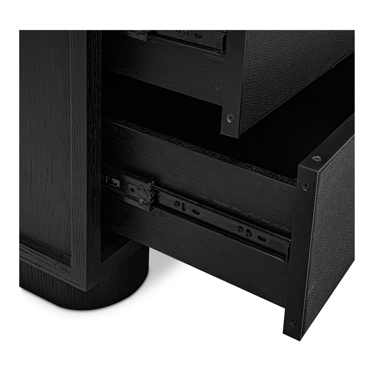 Marcelle - Accent Nightstand - Black