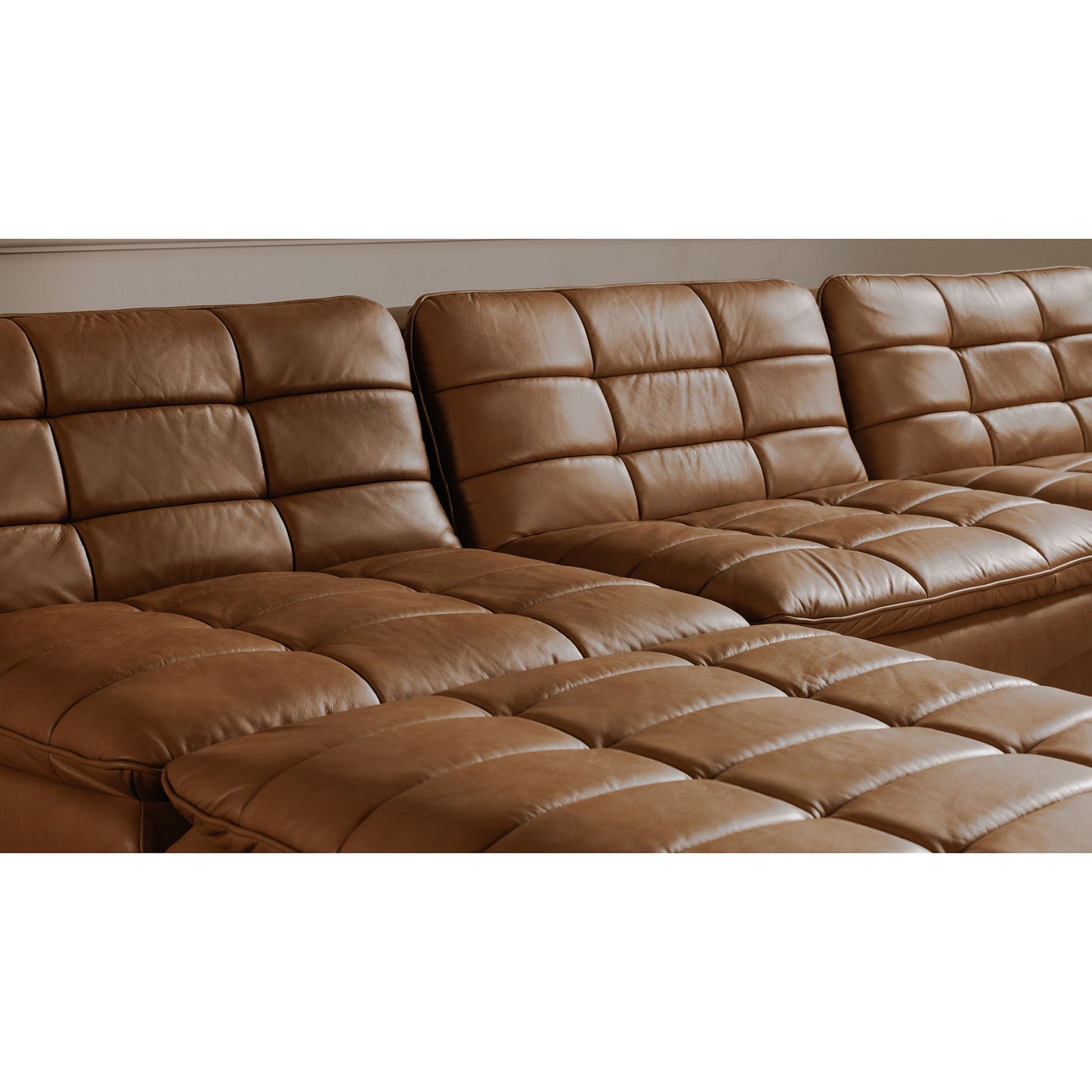 Lino - Lounge Modular Sectional - Tan