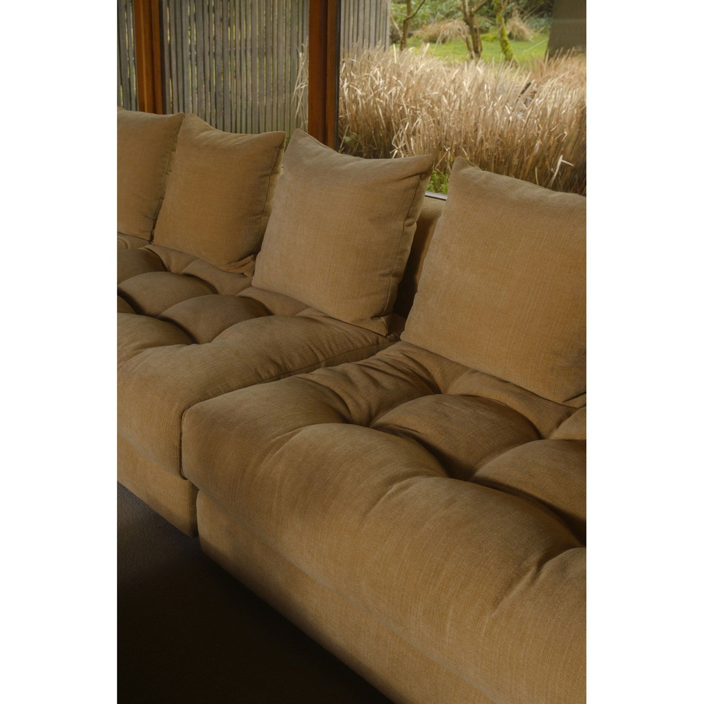 Davie - Ottoman - Golden Yellow