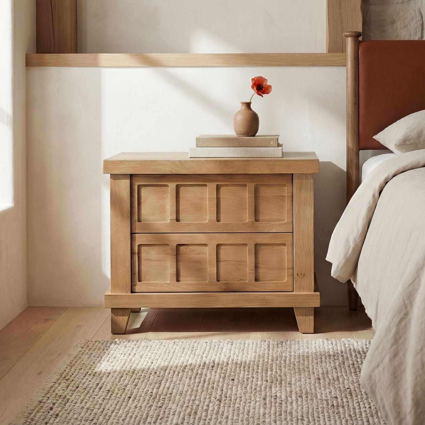 Enya - Nightstand - Oak / Natural