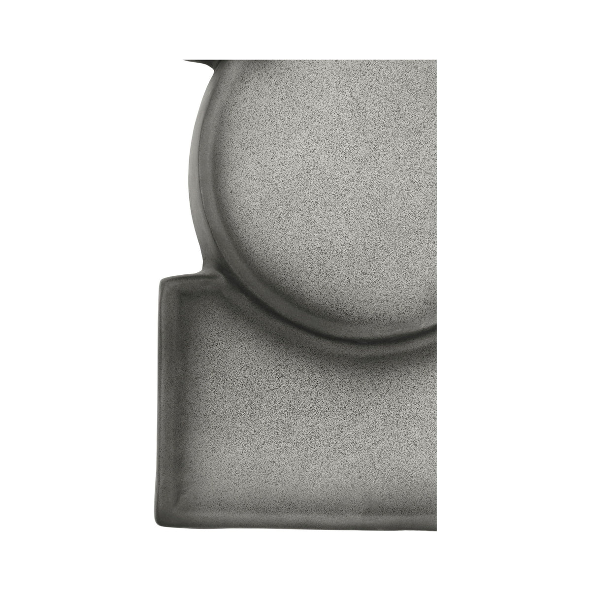 Teo - Wall Sculpture - Charcoal