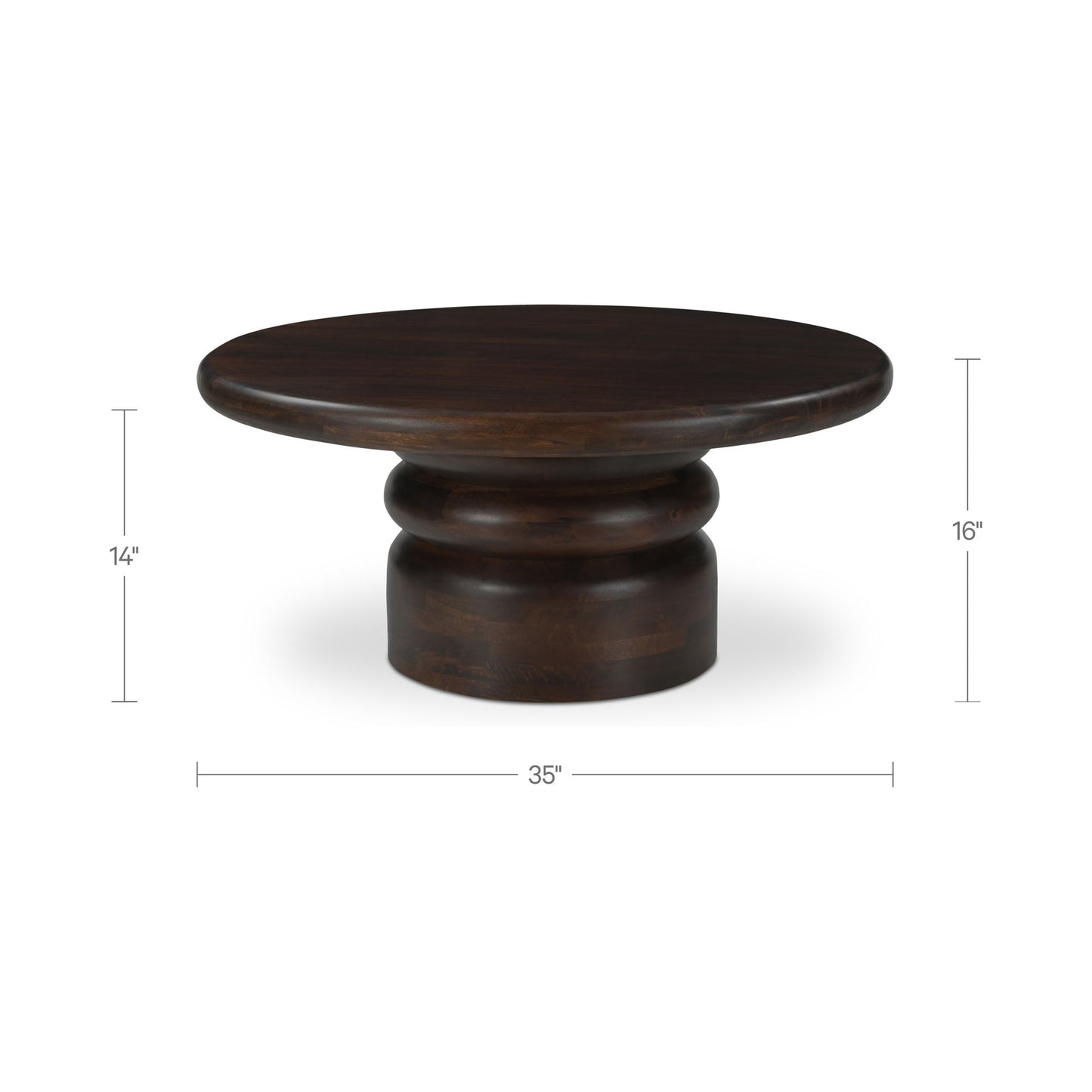 Maro - Coffee Table - Brown