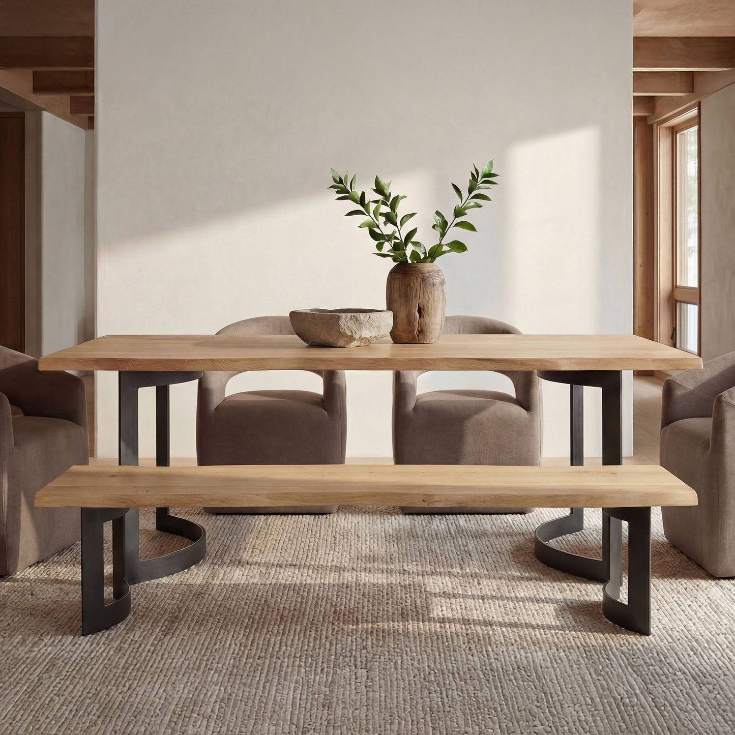 Bent - Bench Small - Oak / Natural