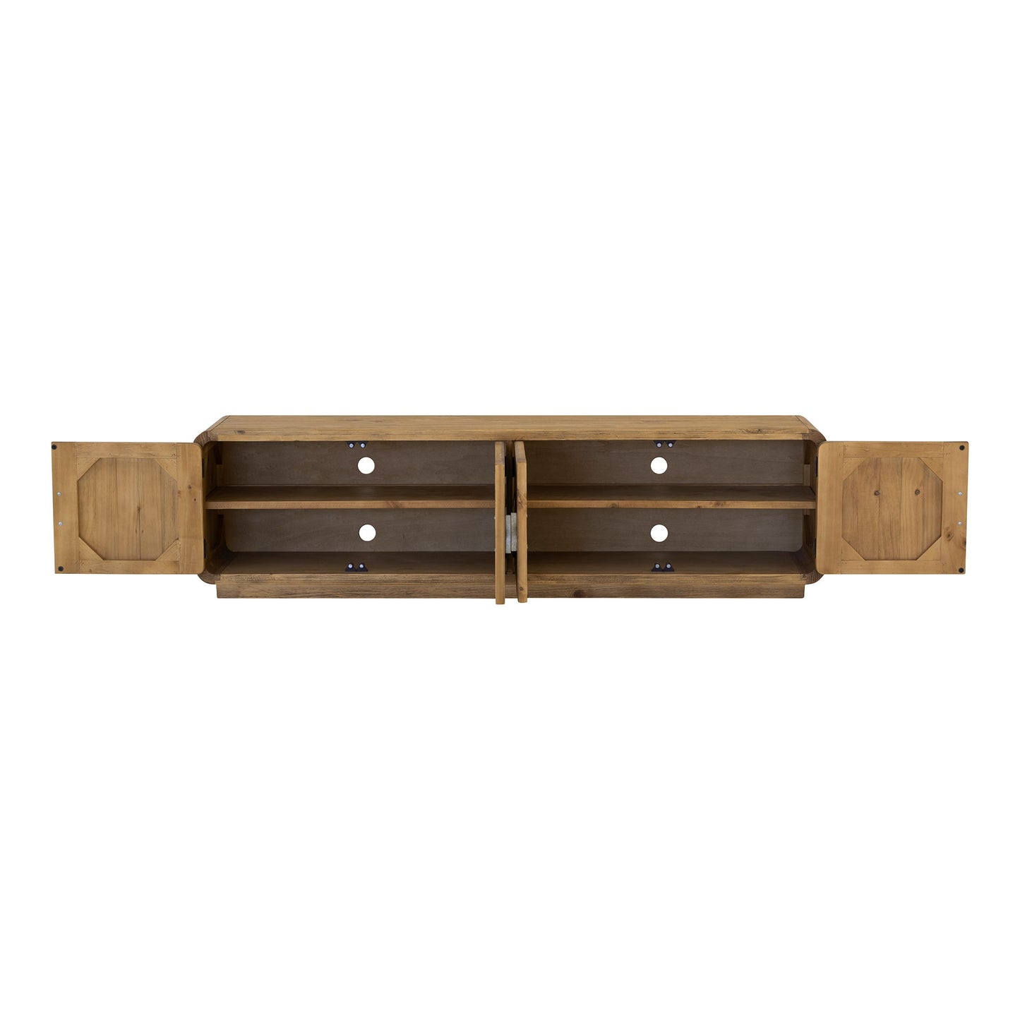 Monterey - Media Cabinet - Rustic Blonde