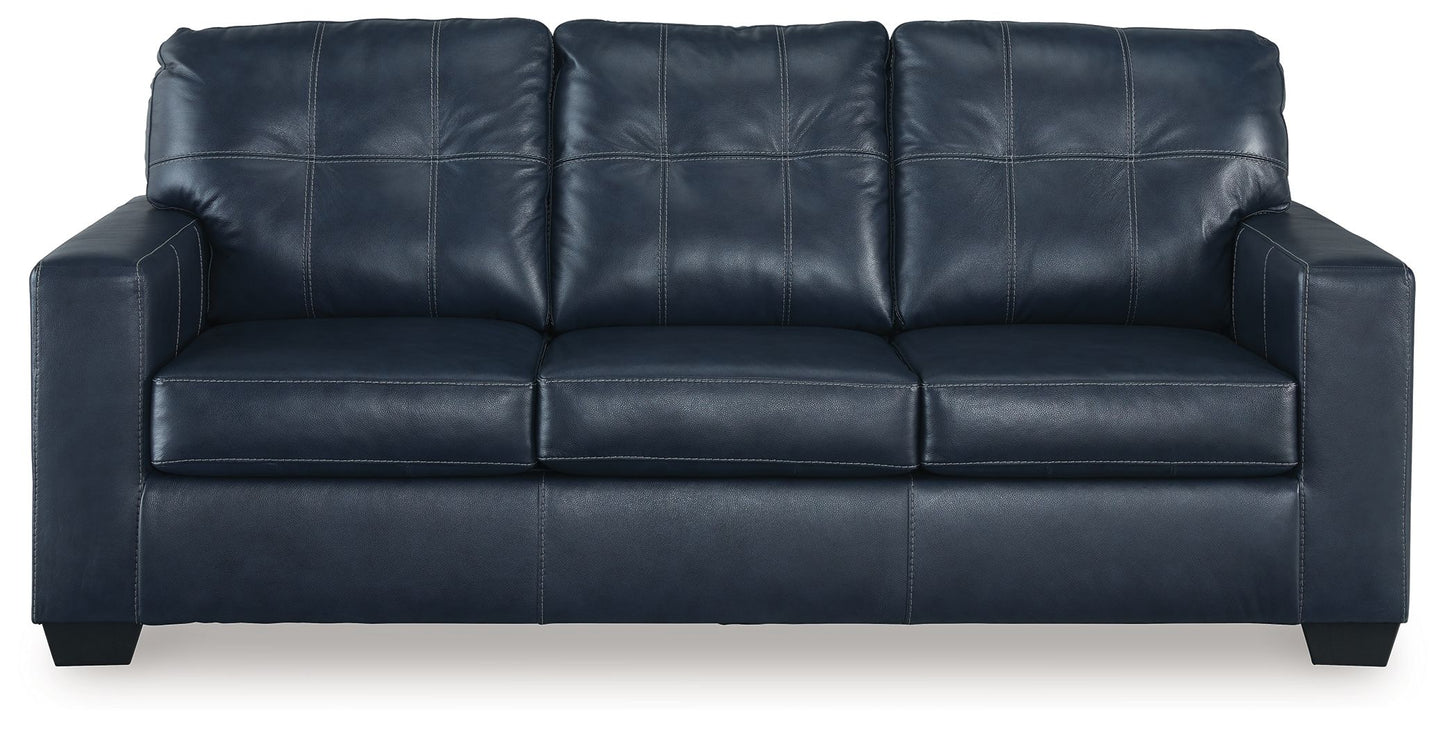 Santorine - Sofa - Leather Match - Ocean
