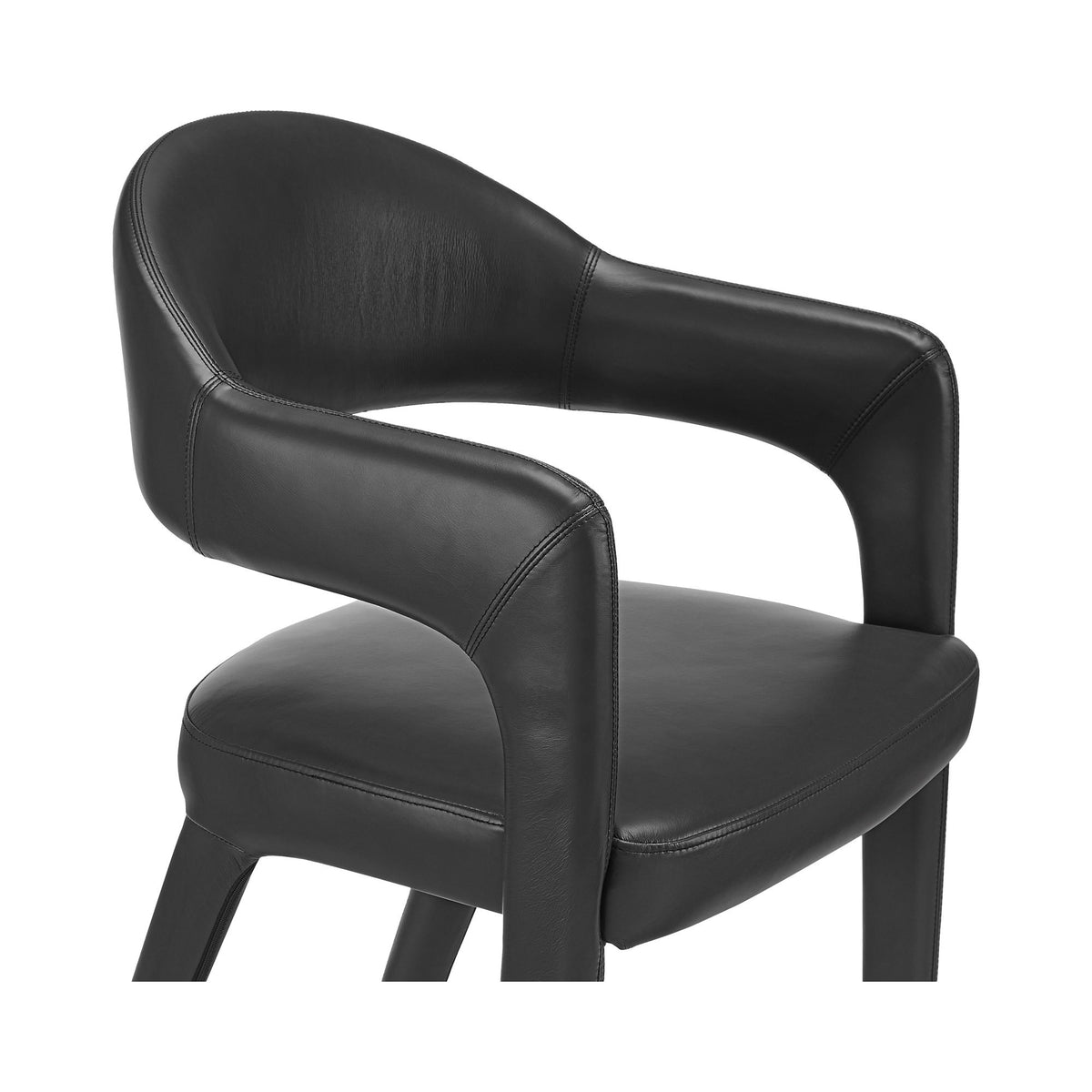 Martens - Dining Chair Leather - Black