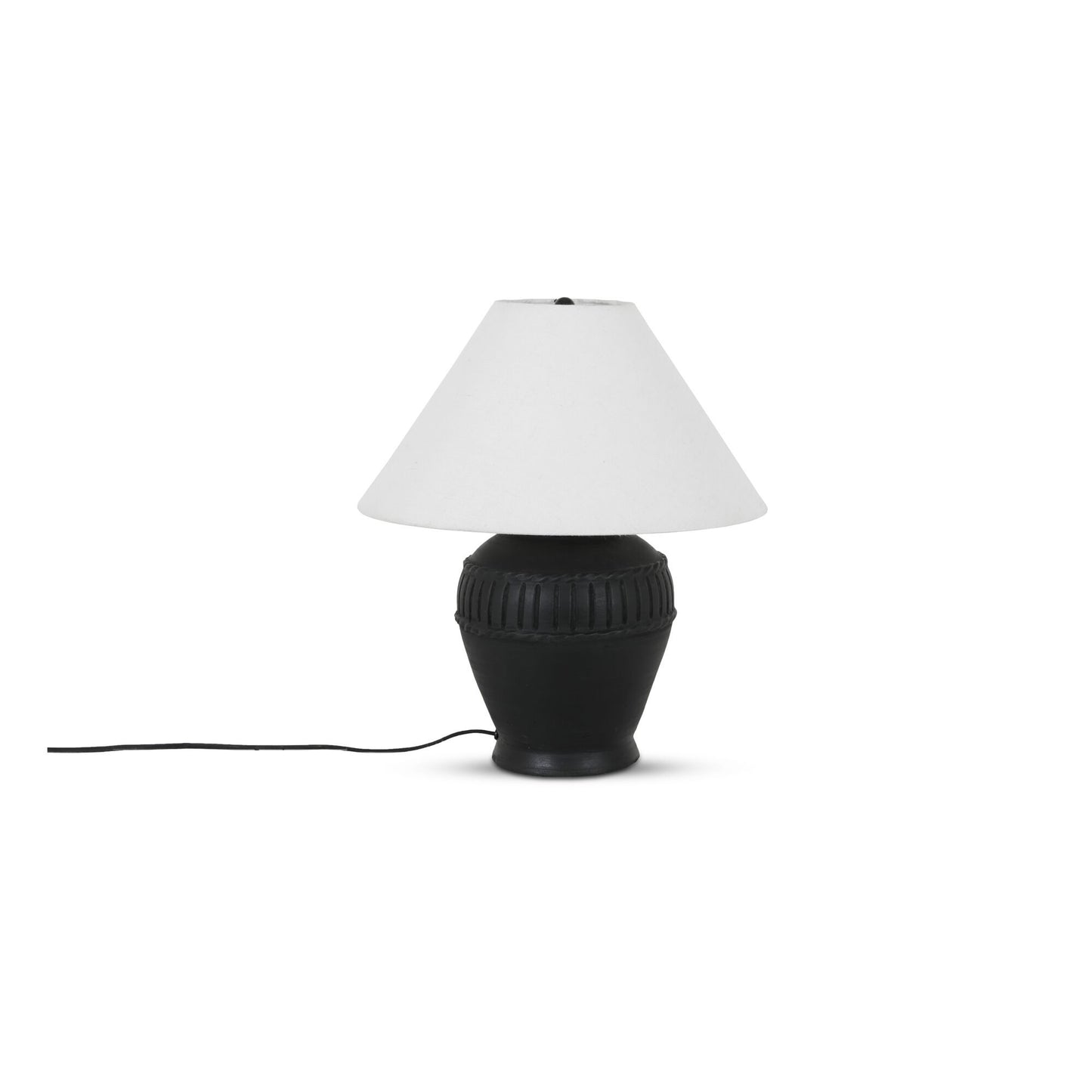 Madeira - Table Lamp - Black / White