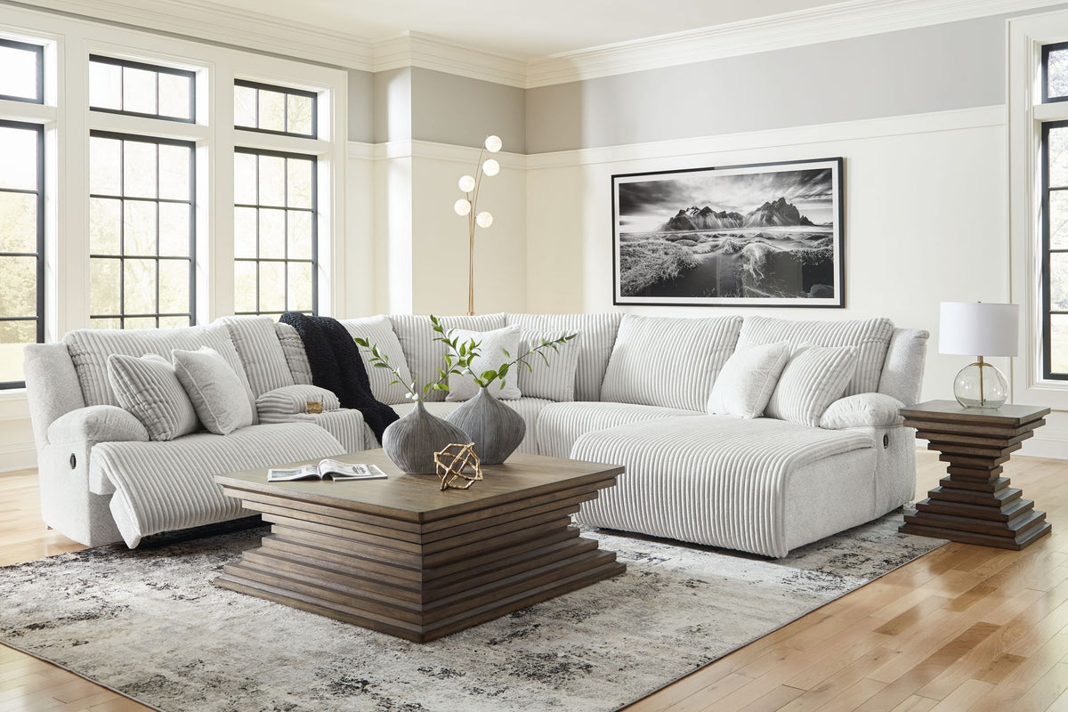 Top Tier - 6 Piece Reclining Sectional