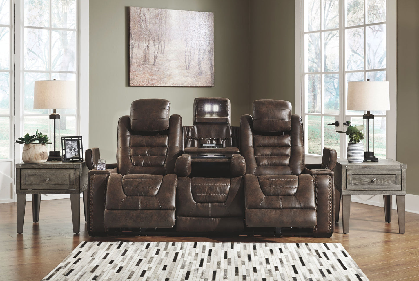 Game - Bark - PWR REC Sofa with ADJ Headrest