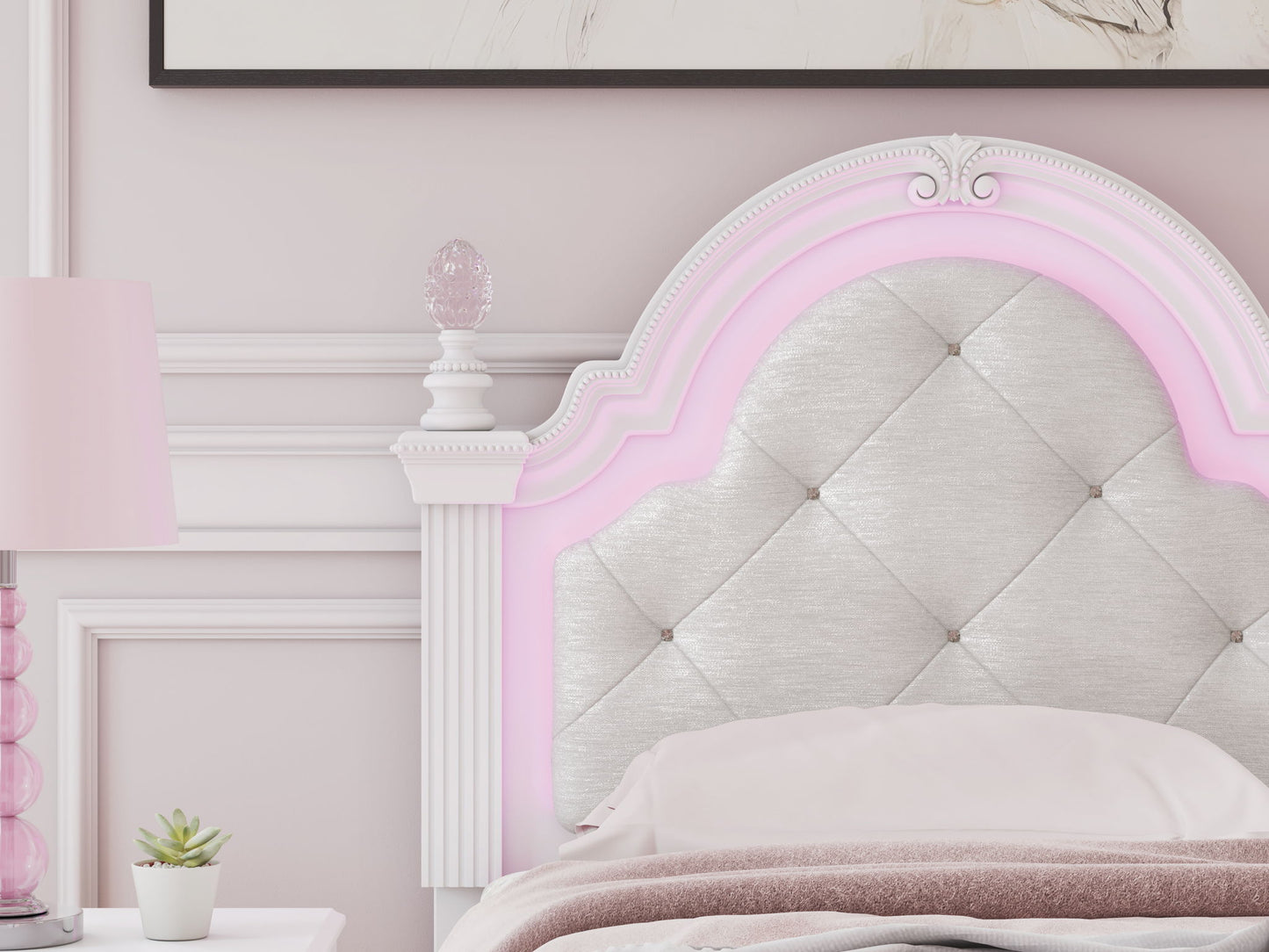 Kozlani - Upholstered Panel Headboard