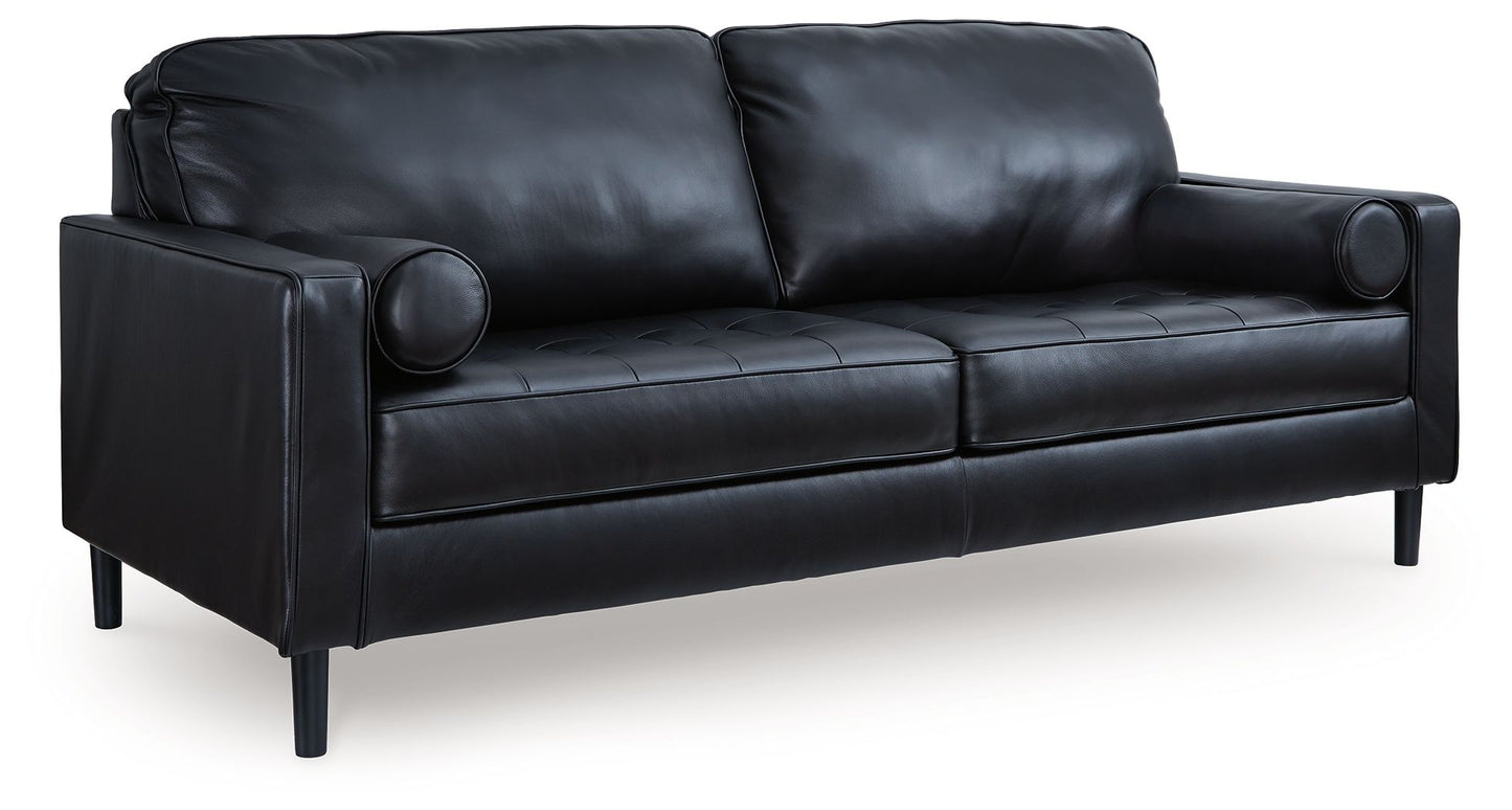 Bryceview - Sofa - Leather Match - Onyx