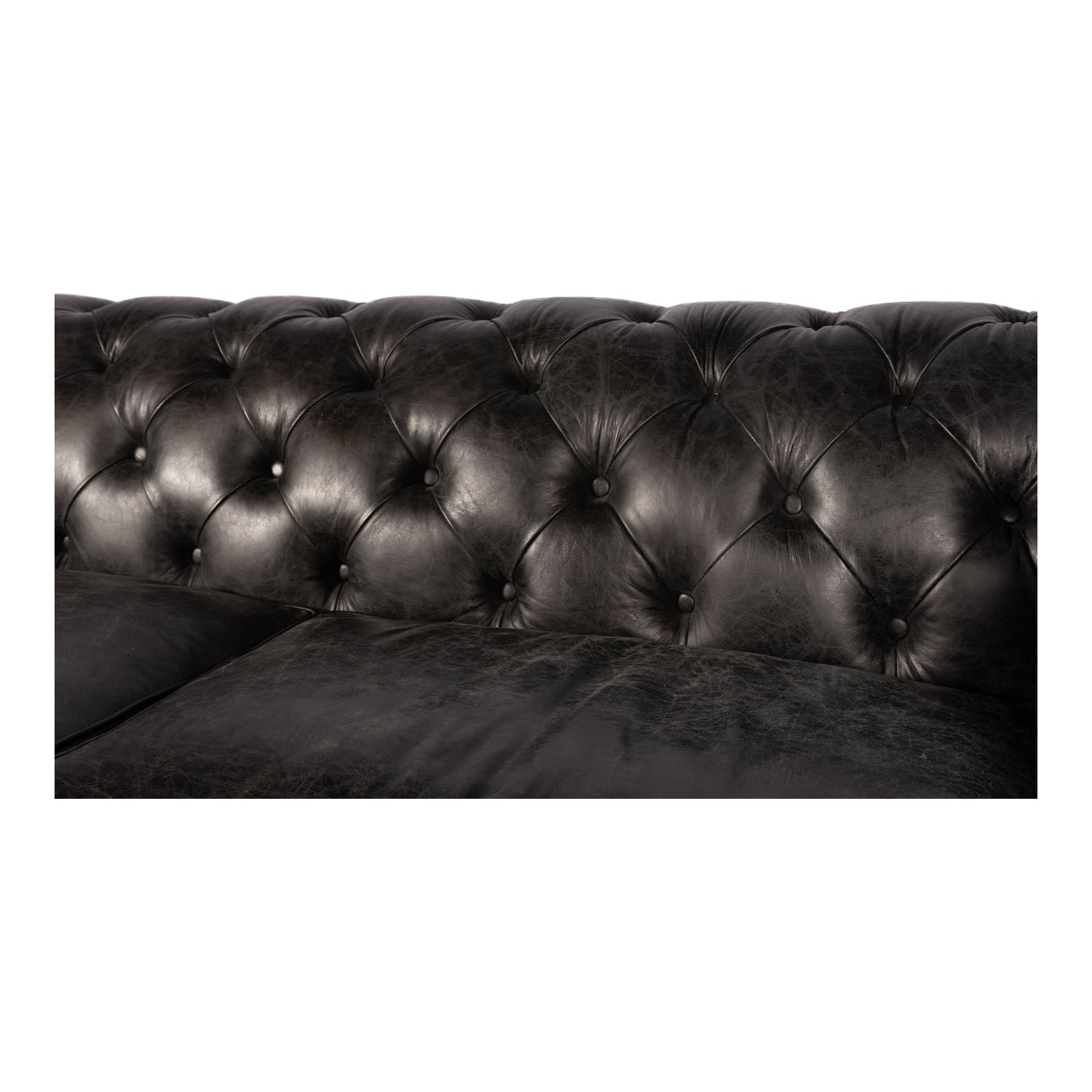 Birmingham - Sofa - Black Leather