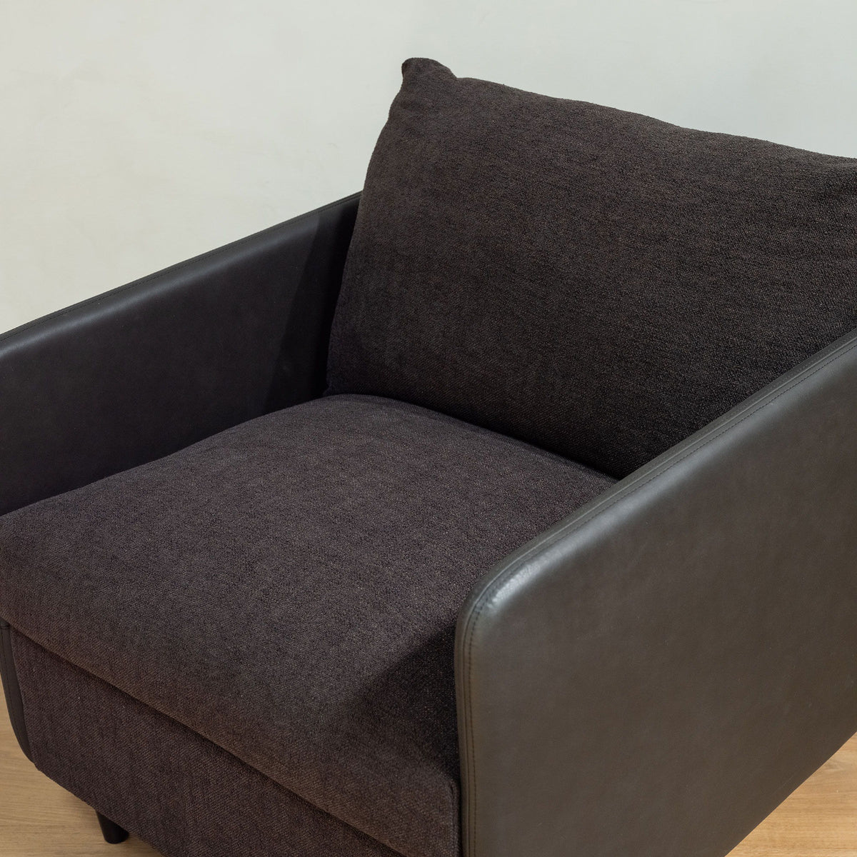 Teller - Accent Chair - Warm Black