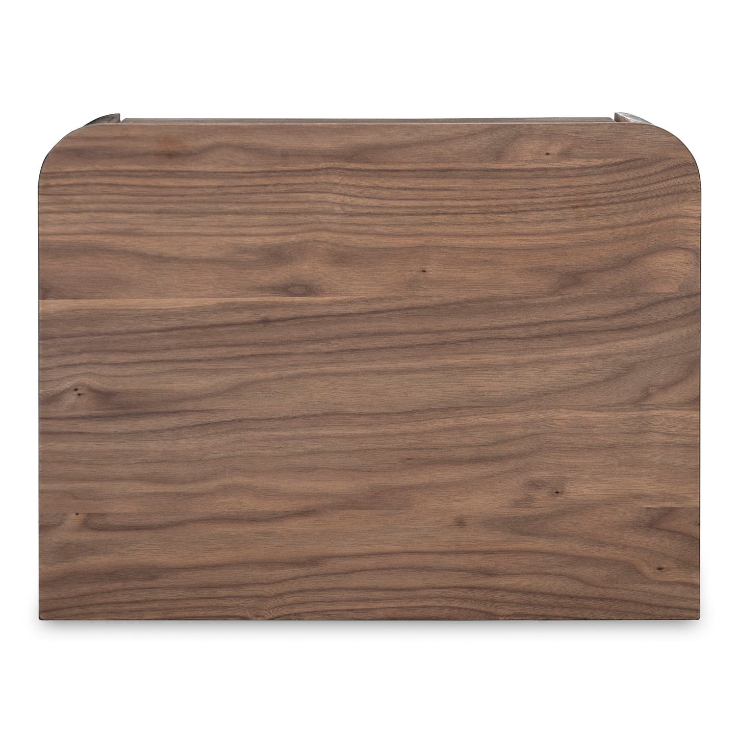Round Off - Tall Nightstand - Dark Brown