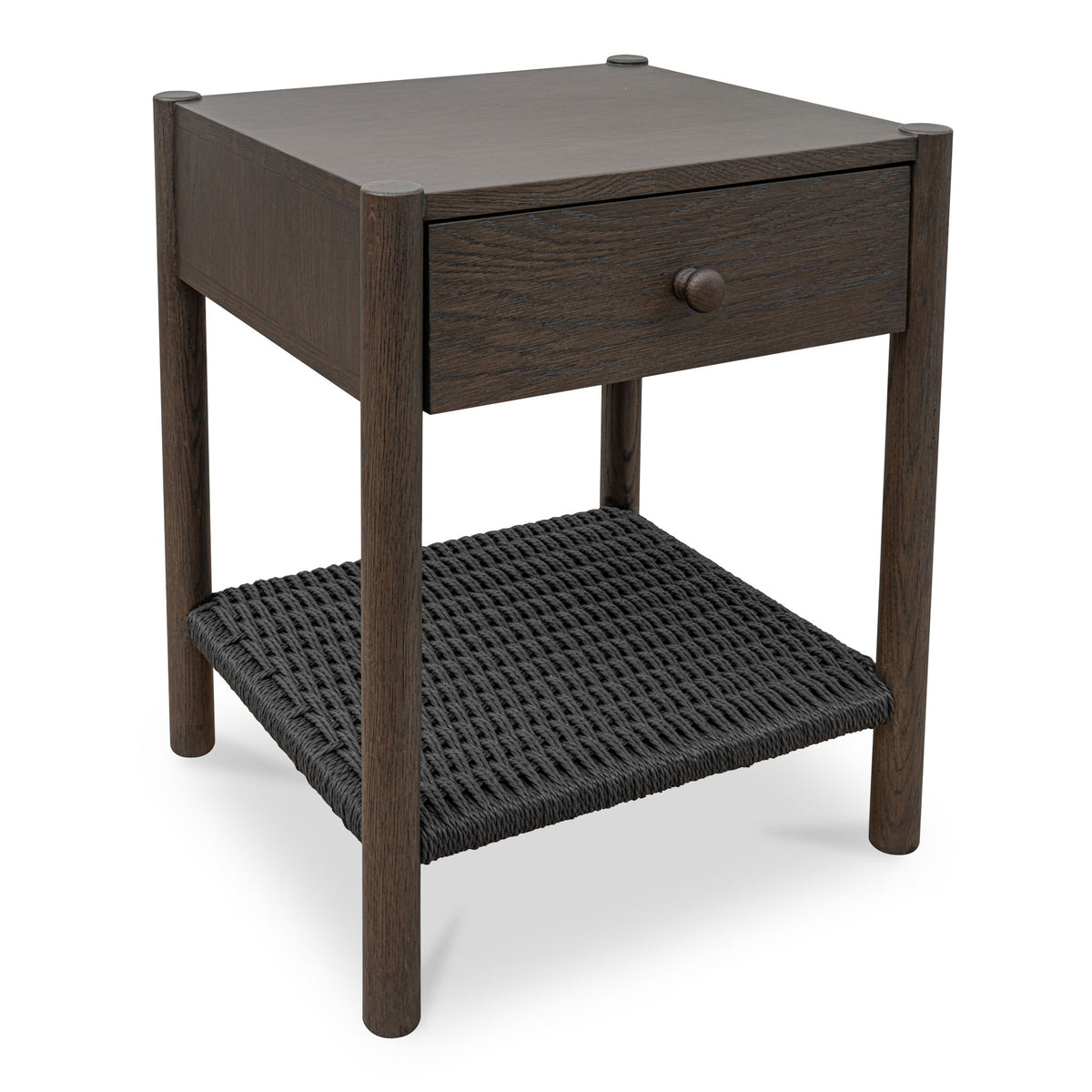Millie - Accent Nightstand - Dark Brown