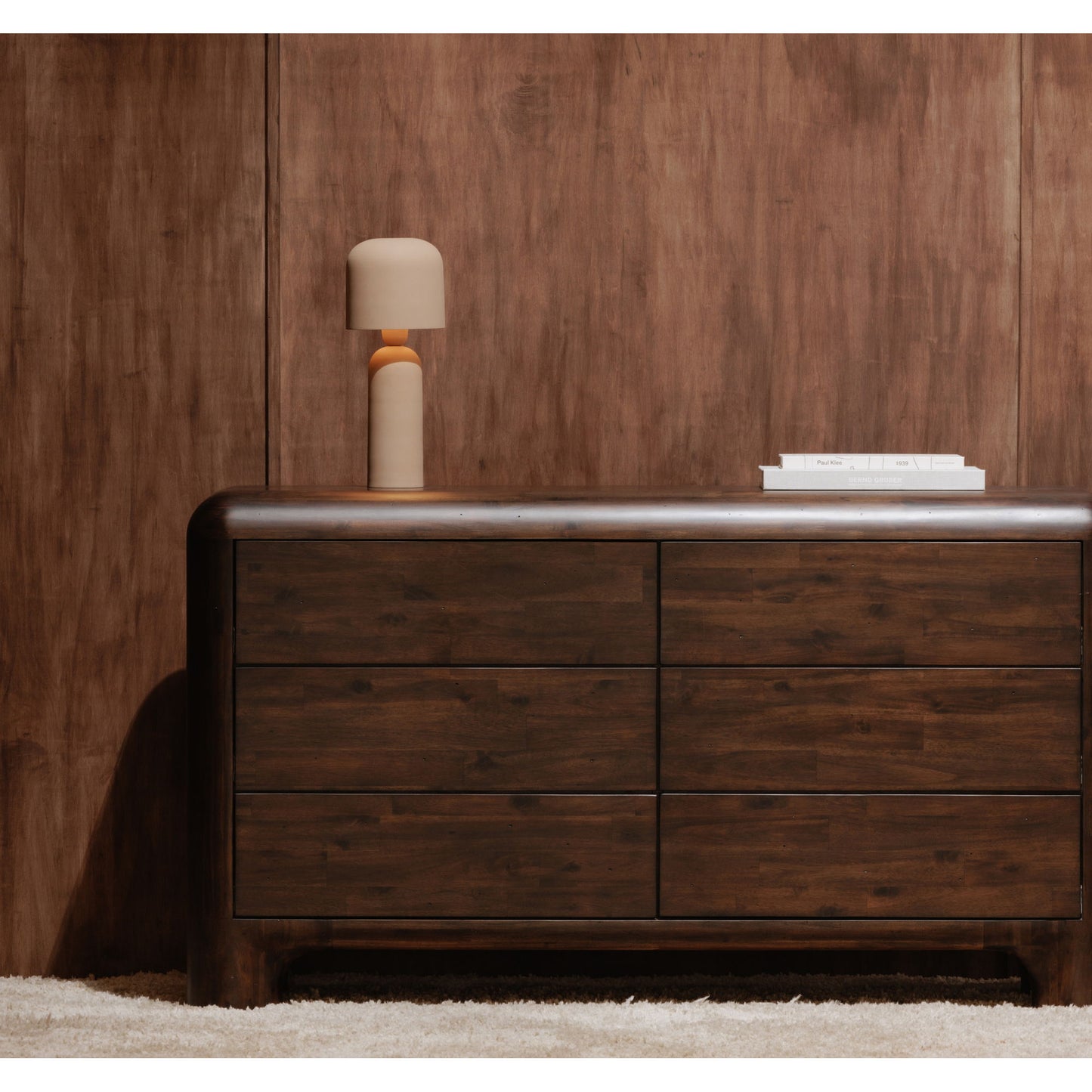Echo - Terracotta Lamp - Brown