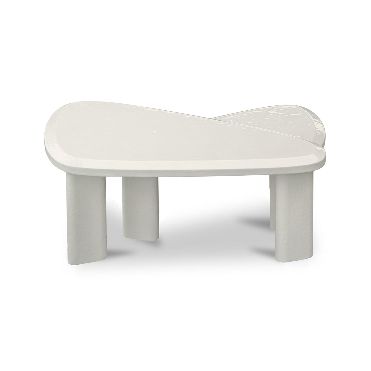Sophie - Outdoor Nesting Table Set - Cream Lacquer / Beige