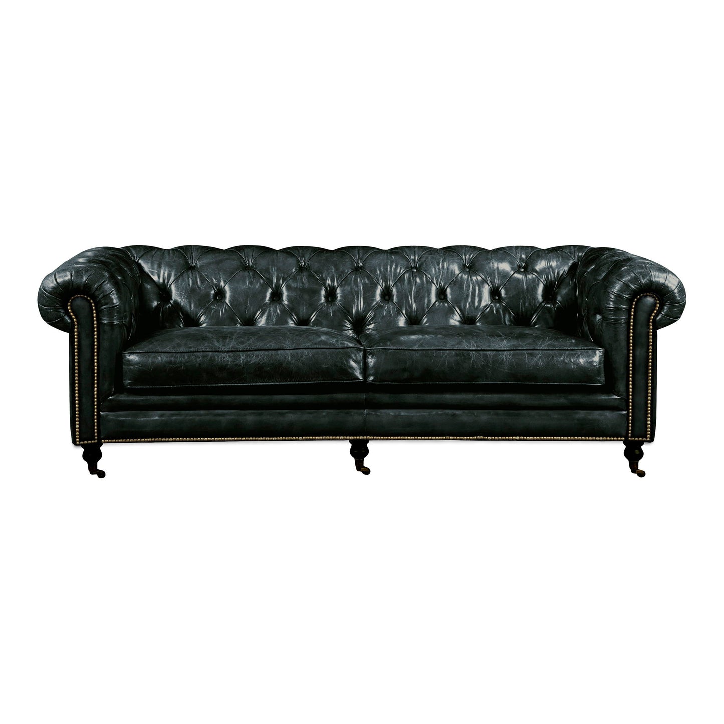 Birmingham - Sofa - Black Leather